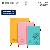 A5 Sublimation Blancs Journal Agenda Bloc-Notes Stationnaire Personnalisé Imprimé Logo Couleur Pu Cuir Sublimation Cahier
