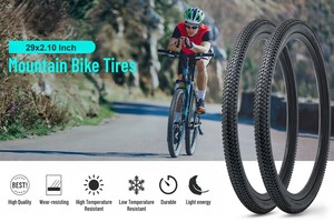 Pneus de vélo de ville à bande de roulement lisse 29x2.10 29 pouces 29x2.25 29x2.35 Accessoires de vélo - Product Image 3