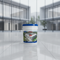 Revêtement de toiture isolant thermiquement, réfléchissant la chaleur solaire, imperméable, anti-UV et anti-fissuration pour bâtiments résidentiels et industriels