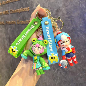 Portachiavi nuovi arrivi con portachiavi per gioco Mobile con stelle portachiavi zaini portachiavi piccolo regalo - Product Image 3