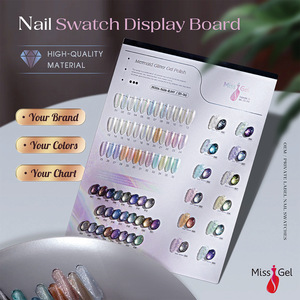 Missgel Premium 120 Tippe per Unghie, Libro Campionario di Nail Art con Smalti Gel UV Dipinti a Mano per Saloni di Manicure - Product Image 6