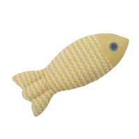 Pluche visvormig kattenkruid-speeltje voor katten - zelfvermaak & interactief spelen