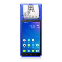 Terminal de paiement mobile Android 5,5 pouces, système de point de vente pour les petites entreprises, machine de point de vente