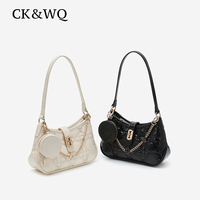Sac à bandoulière matelassé de luxe pour femme avec mini pochette à monnaie, sac à main croisé pour tenue quotidienne