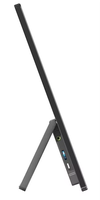 Moniteur portable OEM 15,6 pouces 4K IPS LED pour jeux, avec support, écran tactile en cuir, MiniHDMI, Type C, haut-parleur intégré, 60Hz, 5ms, PS4, X BOX