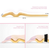 Ballet Stretch Dancer Gymnastique Yoga Personnes Original En Bois Danse Pieds Arc Enhancer Ballet Pied Civière Ensemble