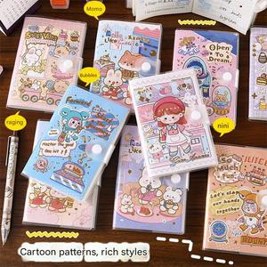 Cuaderno Escolar Kawaii Personalizado con Cubierta de PVC, Tapa Dura, Diseño de Botón con Dibujos Animados, Color y Logotipo Personalizables para Niñas - Product Image 4