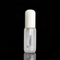 Flacon pulvérisateur en plastique PET givré de 30 ml pour toner cosmétique, parfum, avec impression personnalisée, emballage de beauté, cylindre