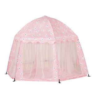 Casa de Juegos Infantil Asweets para Interiores y Exteriores, Tienda de Campaña de Conejo Rosa con Montaje de un Solo Botón para Niños, Tienda de Campaña de Gasa - Product Image 1