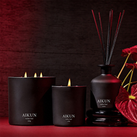 Coffret Cadeau Premium AKUN avec Logo Personnalisé, Diffuseur de Parfum sans Alcool pour Cadeau de Saison, Livraison Rapide