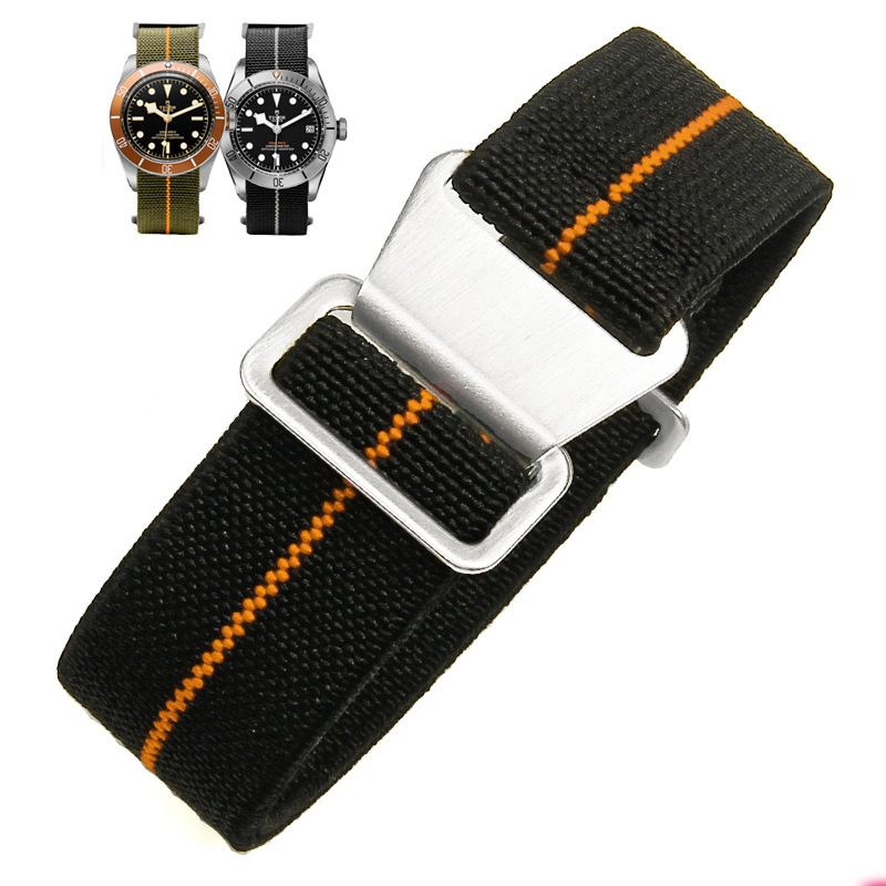 Noir avec Orange