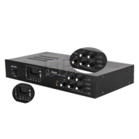 Système de sonorisation professionnel Mini amplificateur puissant avec Bluetooth 5W 10W 15W 20W 30W 50W 100W pour les événements extérieurs de karaoké à domicile