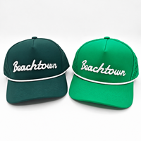 Gorra de Golf de 5 Paneles con Ventilación Avanzada, Logotipo Bordado Personalizado, MOQ Bajo, OEM, Perforada con Láser, Transpirable, de Secado Rápido