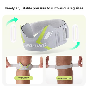 Rodillera médica gruesa <span class=keywords><strong>de</strong></span> neopreno suave y ajustable, cálida, impermeable, transpirable, <span class=keywords><strong>de</strong></span> compresión, con protección profesional <span class=keywords><strong>para</strong></span> actividades <span class=keywords><strong>de</strong></span> movimiento. - Product Image 5