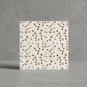 Pierre de sable 300x300mm Carreaux de sol en céramique design Poinçon gaufré Rectifié Rustique Brillant Glacé 12x12 Finition en porcelaine mate - Product Image 1