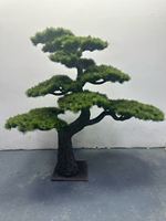 Árbol de Pino Chino Artificial para Decoración de Entrada, Hogar u Oficina