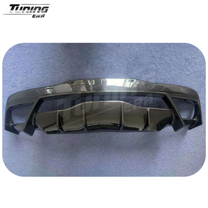 Difusor Trasero Aletado Estilo <span class=keywords><strong>APAD</strong></span> de Fibra de Carbono para Chevrolet Corvette C8 Stingray Z51 2020+, Kit de Conversión de Actualización - Product Image 3