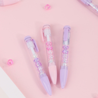Pena Gel KUKI String Joy Penjualan Terbaik Eropa, Gaya Jepang Korea yang Lucu, Tinta Hitam, Pena Kawaii untuk Pelajar