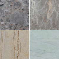 Revêtement mural en marbre naturel flexible translucide ultra-fin et léger, facile à installer, pour les intérieurs modernes des villas et salles à manger