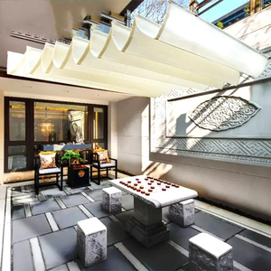 Nouveau marché extérieur jardin cour vague <span class=keywords><strong>ombrage</strong></span> aveugle <span class=keywords><strong>ombrage</strong></span> étanche rétractable rectangulaire <span class=keywords><strong>ombrage</strong></span> <span class=keywords><strong>voile</strong></span> - Product Image 6