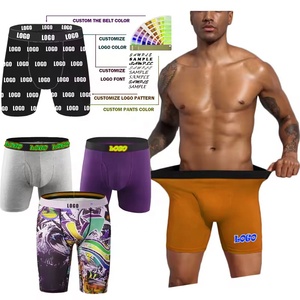HAGO OEM sostenibile in bambù traspirante <span class=keywords><strong>Mini</strong></span> Boxer da <span class=keywords><strong>uomo</strong></span> con imballaggio logo personalizzato - Product Image 6