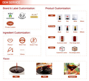 จานรองซอสหอยนางรมใส่อาหารทะเลเกรดสูงเห็ดฮาลาลจากจีนขวดเป็นจำนวนมาก - Product Image 4