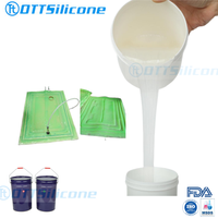 Silicone liquide de super qualité pour la fabrication d'ensachage sous vide Silicone RTV-2