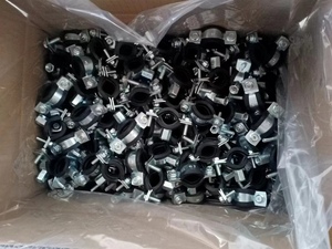 Cao su đen Ống kẹp <span class=keywords><strong>M8</strong></span> Ống kẹp hỗ trợ gang - Product Image 6