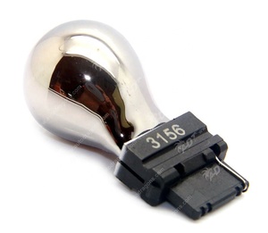 Bombillas LED 3157 3057 3156 Plateadas Stealth Chrome Ámbar para Direccionales, Luces de Reversa, Luces Traseras y Luces de Matrícula - Product Image 1