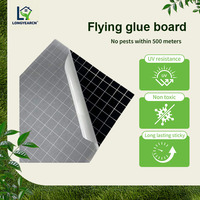 Plaques de remplacement en papier collant jetables pour piège à insectes volants, grille de 1 pouce, lampe anti-moustiques solide, couverture de 20-50 m², autonomie de plus de 480 heures