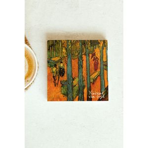 Juego de Posavasos de la Serie Vincent Van Gogh, Diseño Cuadrado 135, para Regalo Empresarial o Promocional - Product Image 1