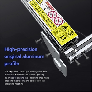 Kit de extensión de área de grabado para atomistack A20 <span class=keywords><strong>S20</strong></span> X20 Pro, accesorios de grabador láser, varilla de expansión del eje Y, aumento de 33,4x15,74 pulgadas - Product Image 3