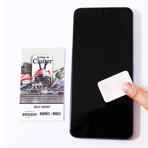 Limpiador de pantalla de teléfono móvil, Mini limpiador de pantalla de microfibra con impresión CMYK para microlimpieza, venta al por mayor de fábrica - Product Image 1