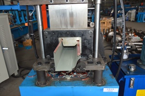 Dài dịch vụ cuộc sống chất lượng cao mưa máng xối Máy làm máng xối cuộn tạo thành máy với PLC - Product Image 4