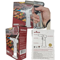 Chalumeau au butane de précision pour l'art en résine et les loisirs créatifs, briquet torche avec mode flamme jet, petit chalumeau rechargeable