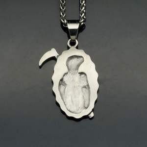 Collar con Colgante de Calavera Vintage Hip Hop 2026 para Hombre, con Circonitas, Resistente al Agua, de Acero Inoxidable, Venta al Por Mayor - Product Image 4