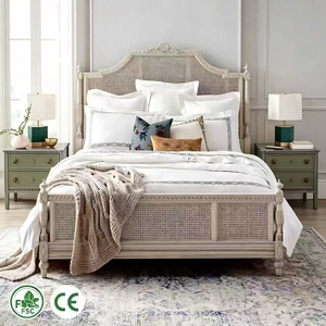 <span class=keywords><strong>Letto</strong></span> a Parete in Legno di Quercia Massello Francese, Misura King Size, Stile Vintage Robusto Shanghai Tomson Yamu - Product Image 1