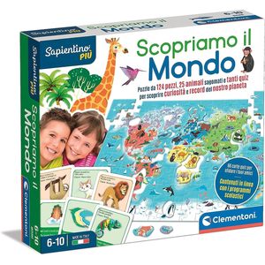CLEMENTONI SAPIENTINO PIU' - DÉCOUVREZ LE MONDE INTELLIGENT - Product Image 1