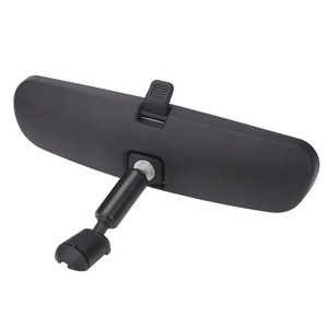 Espejo interior para Ford F250 F350 E150 250, pieza de repuesto de vidrio plano negro WN011K - Product Image 1