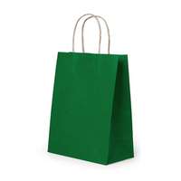 Sacs en papier kraft brun et blanc personnalisables avec votre logo pour la vente en gros, réutilisables, pour l'emballage alimentaire et le shopping