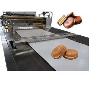 Hygienic design Lifetime after-sales support Chocolate Pie Line Sandwich Pie Line Delicious Sandwich Cake Production Line