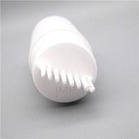 Emballage d'huile de croissance capillaire en plastique transparent avec applicateur peigne, couleur personnalisée, 150 ml (5 oz)