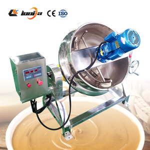 Olla industrial de 300L para cocinar pasta de camarones, <span class=keywords><strong>caramelo</strong></span> y curry, <span class=keywords><strong>con</strong></span> caldera de gas encamisada - Product Image 1