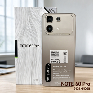 Smartphone 5G Note 60 Pro 7800mAh Grande Mémoire Android 15 Téléphone Mobile 120Hz Caméra 2K - Product Image 4
