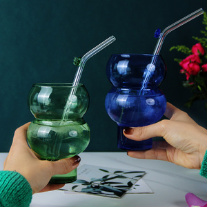 Verres à cocktail <span class=keywords><strong>en</strong></span> <span class=keywords><strong>verre</strong></span> <span class=keywords><strong>rose</strong></span> tasse <span class=keywords><strong>en</strong></span> <span class=keywords><strong>verre</strong></span> à boire <span class=keywords><strong>en</strong></span> forme de <span class=keywords><strong>gourde</strong></span> mignonne pour boisson chaude et froide articles <span class=keywords><strong>en</strong></span> <span class=keywords><strong>verre</strong></span> borosilicate - Product Image 5