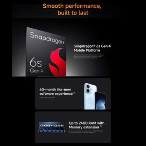 โปรโมชั่น Xiaomi Redmi Note 17 Pro 5G รุ่น Global 6GB+128GB หน้าจอ 6.83 นิ้ว ระบบปฏิบัติการ HyperOS 3 ชิปประมวลผล Snapdragon 6s Gen 4  ระบบสแกนลายนิ้วมือในหน้าจอ รองรับ NFC 5G - Product Image 2