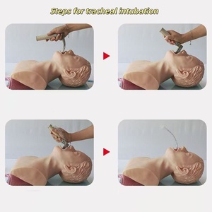 Simulador Electrónico de Intubación Traqueal, Modelo de Entrenamiento con Dientes, Tipo de Alarma de Compresión, Maniquí - Product Image 2