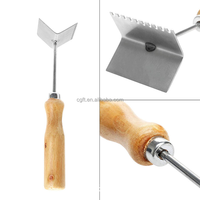 Coupe-miel à broche Honey Keeper, fourche à miel avec manche pour la décapsulation et le desserrage du miel, pour la récolte et le couverçage du miel