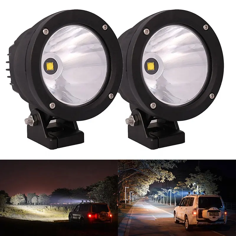 OVOVS 25ワットhid照明Spot Offroad LED Working Lightsため4X4 4WD SUV Marine
