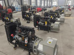 Groupe électrogène diesel Tekins Outdoor 400 KW 500 KVA, type silencieux, ATS pour moteur Perkins Yuchai, châssis ouvert, centrale électrique extérieure - Product Image 6